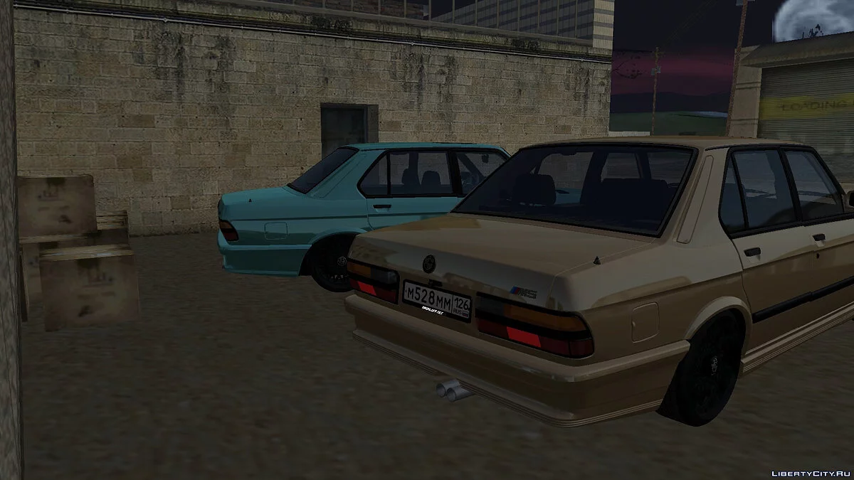 BMW M5 [E28] 1988 / GTA San Andreas