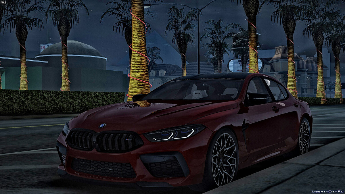 Скачать BMW M8 Grand Coupe Competition 2021 для GTA San Andreas