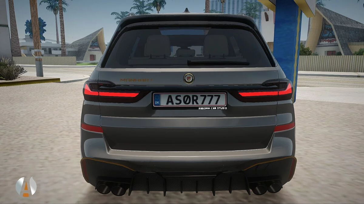 BMW X7 Manhart / GTA San Andreas