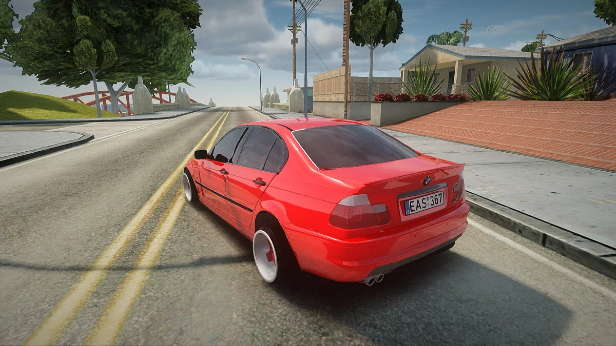 BMW 3 Series E46 Sedan / GTA San Andreas