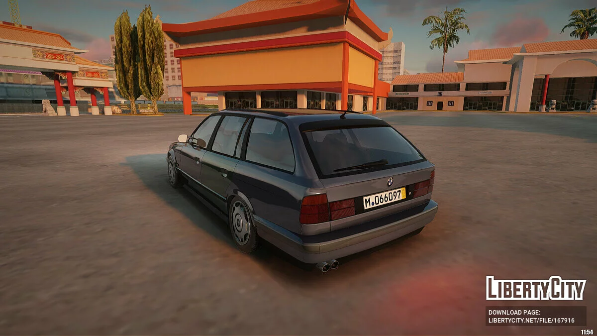 BMW E34 Wagon / GTA San Andreas