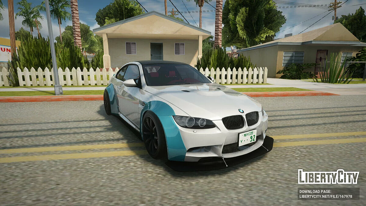 BMW M3 E92 / GTA San Andreas