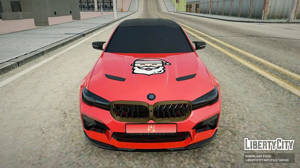 BMW M5 CS (New Year Edition) / GTA San Andreas