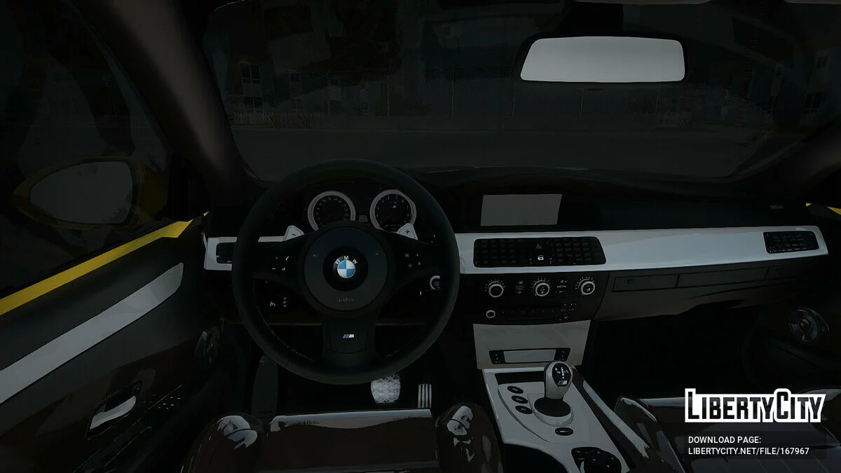 BMW M5 E60 Gold / GTA San Andreas