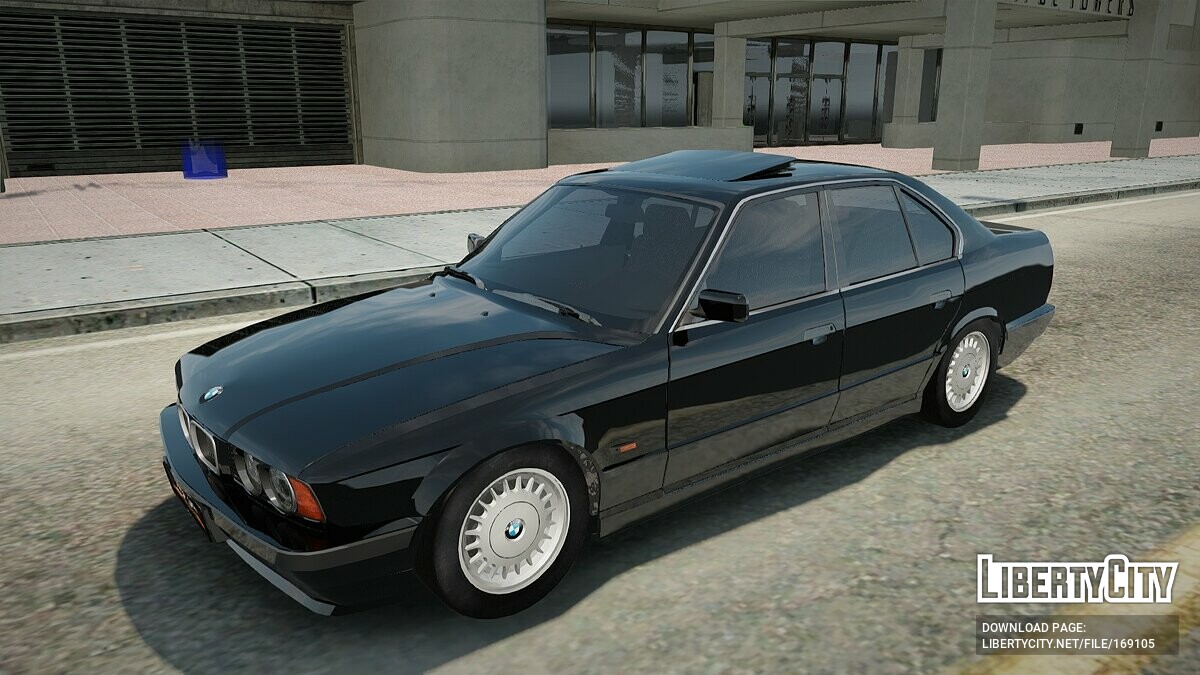 Скачать BMW E34 для GTA San Andreas