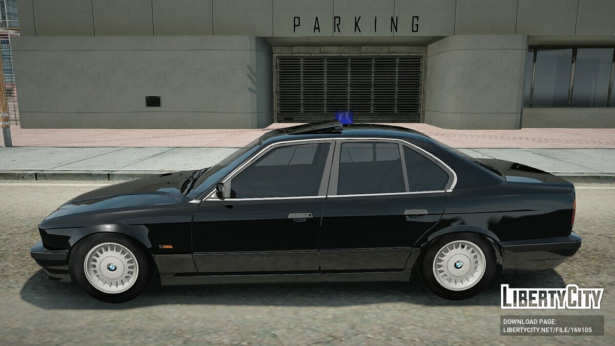 Скачать BMW E34 для GTA San Andreas