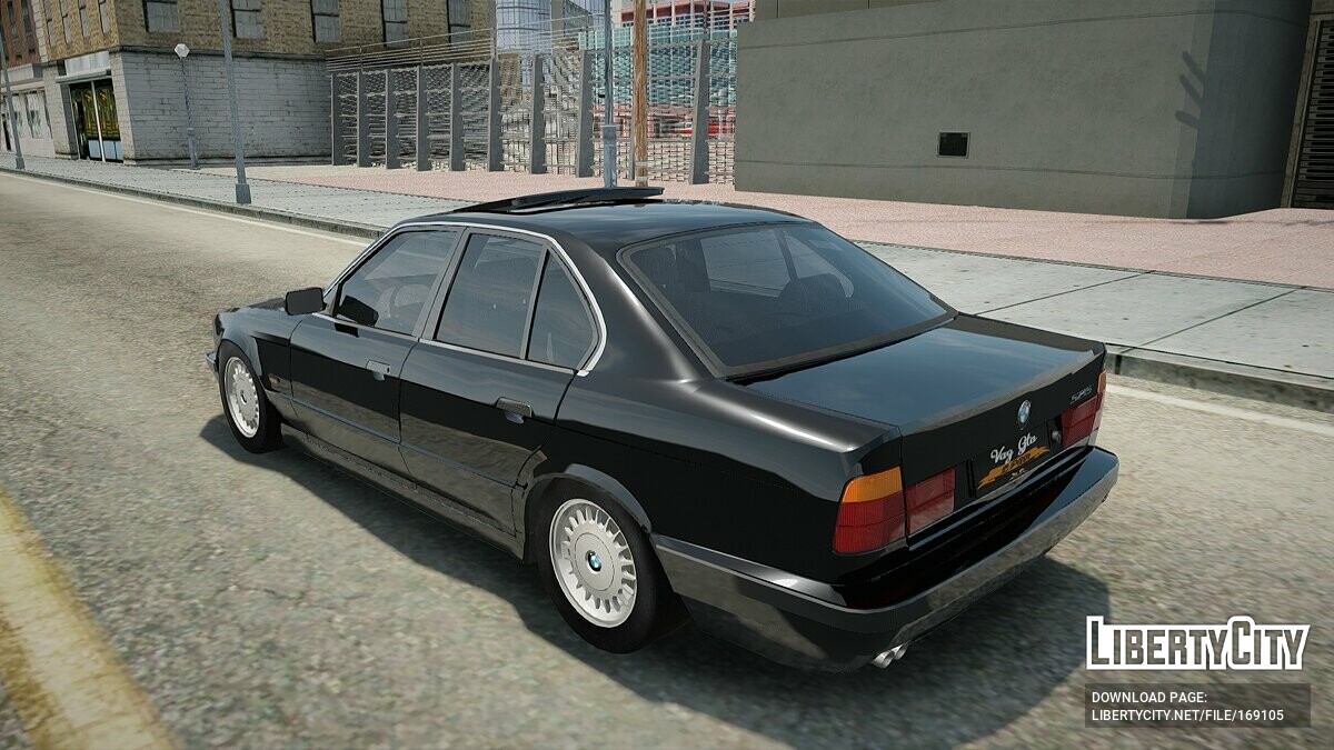 Скачать BMW E34 для GTA San Andreas