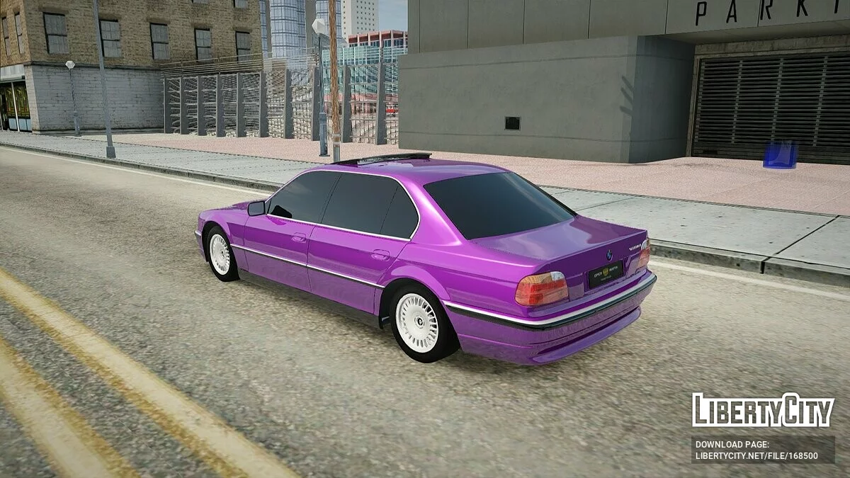 BMW E38 / GTA San Andreas
