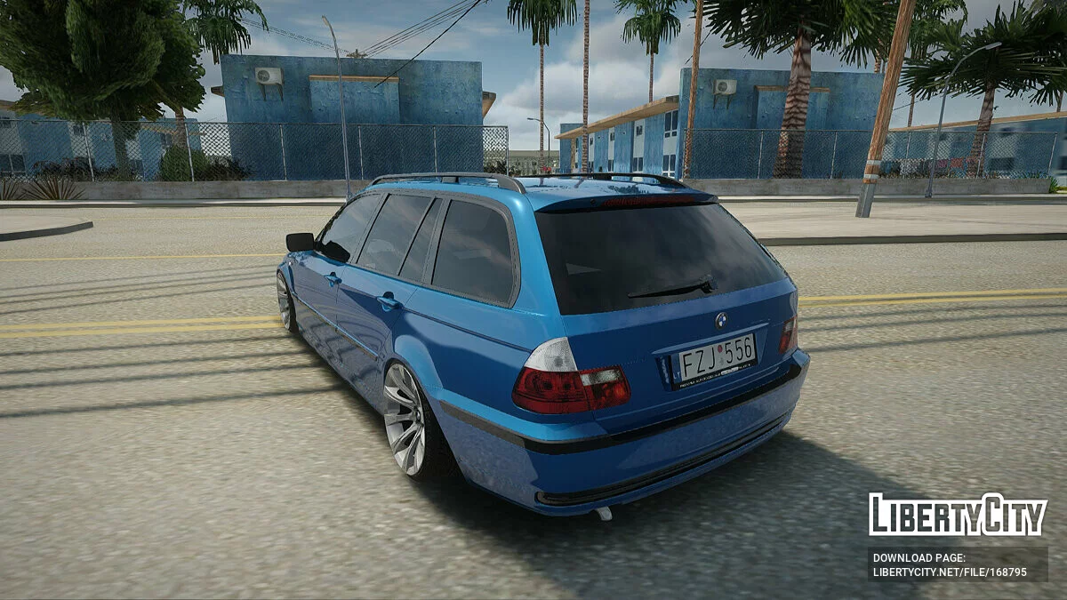 BMW E46 Touring Facelift / GTA San Andreas