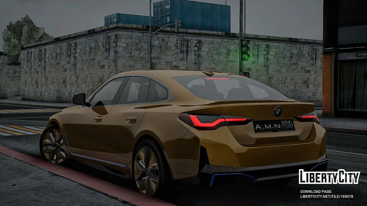 BMW I4 2022 / GTA San Andreas