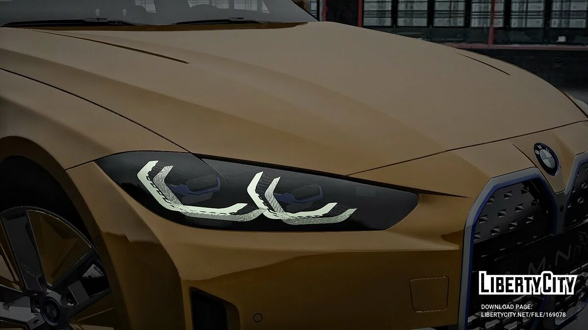 BMW I4 2022 / GTA San Andreas