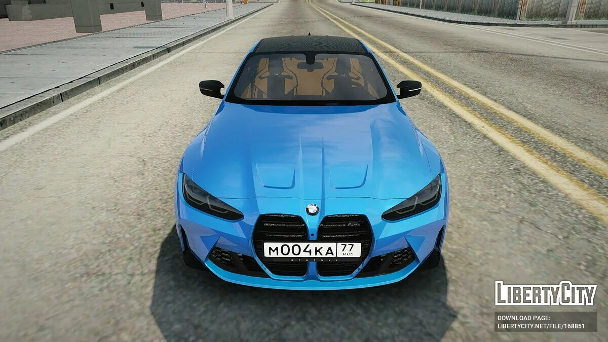 BMW M4 Competition '21 / GTA San Andreas