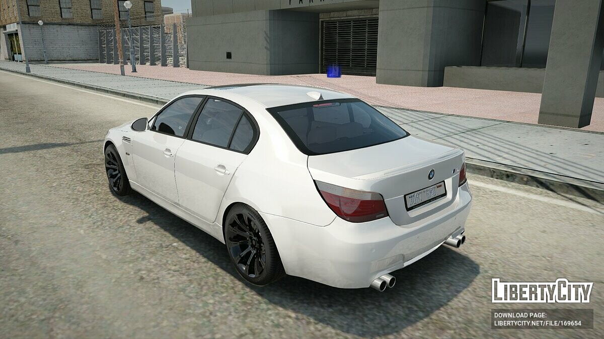 Скачать BMW M5 E60 для GTA San Andreas