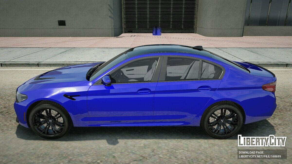 Скачать BMW M5 F90 для GTA San Andreas