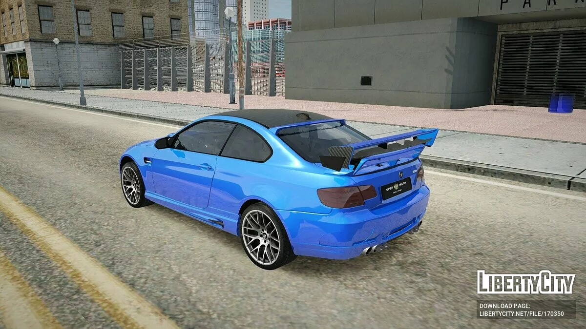 BMW E92 / GTA San Andreas