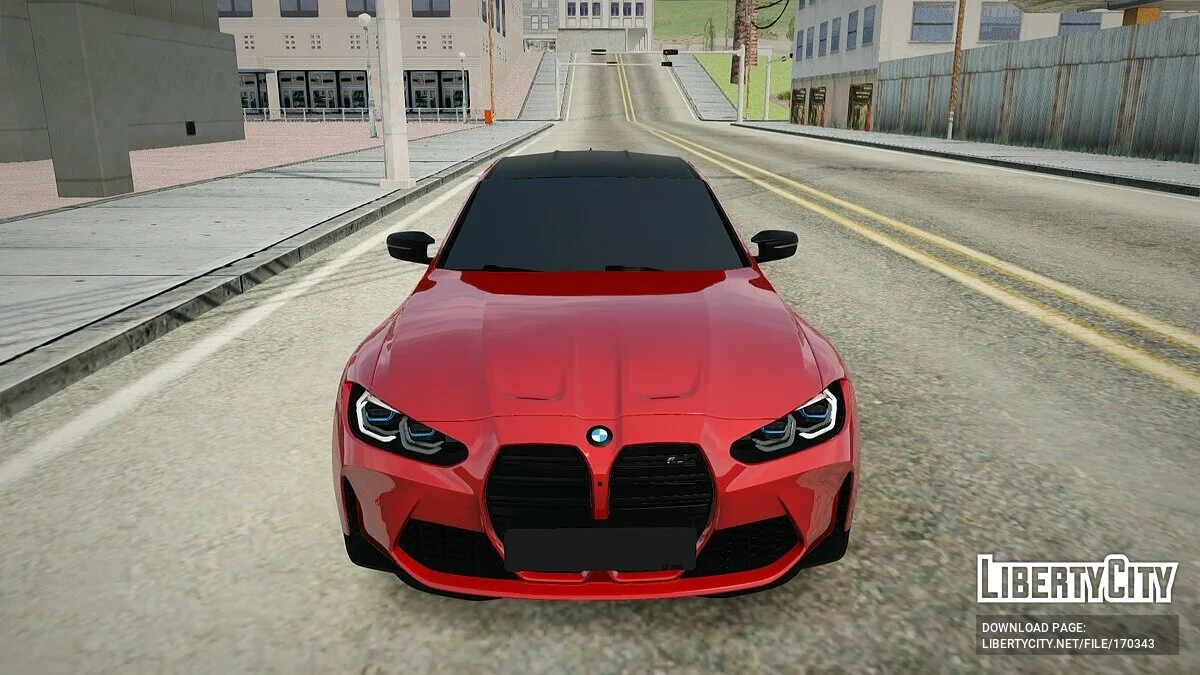 BMW M3 Competition G80 / GTA San Andreas