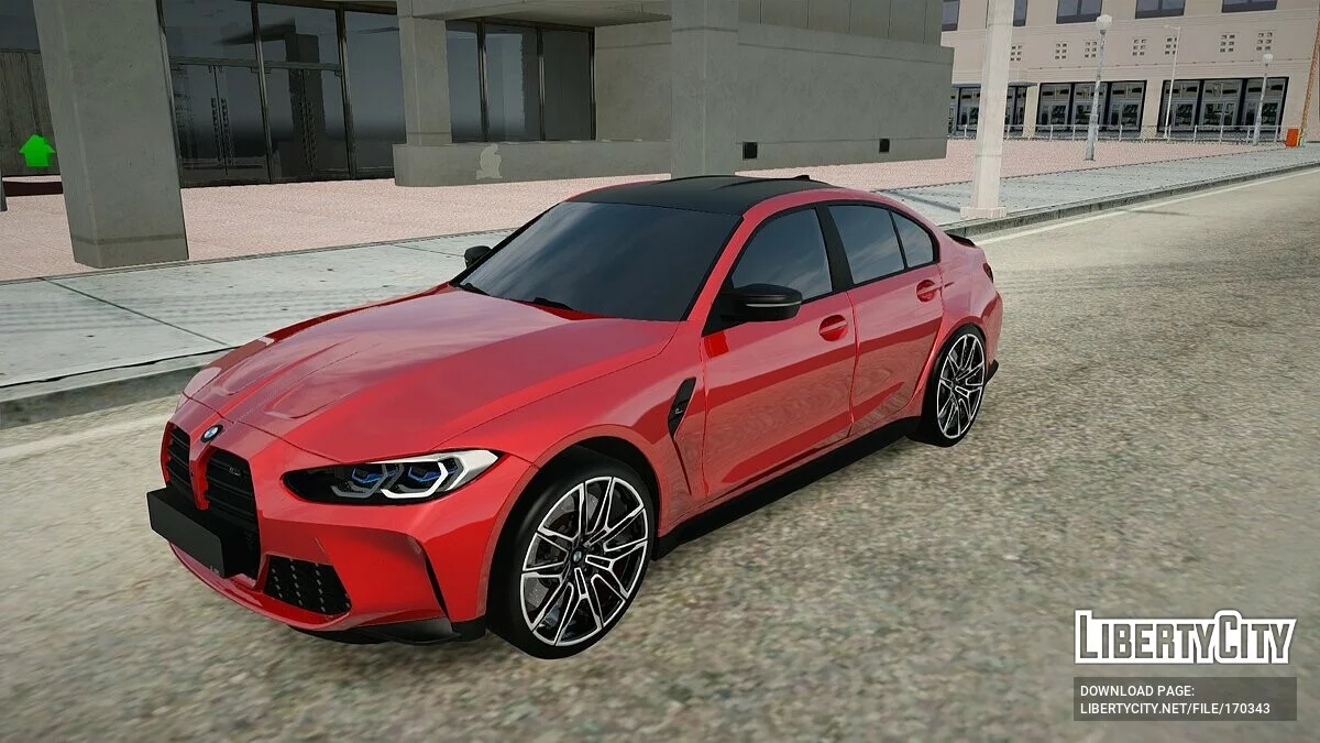 BMW M3 Competition G80 / GTA San Andreas