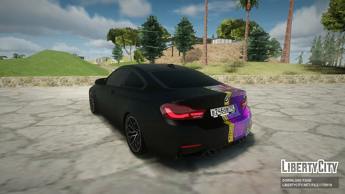 BMW M4 Two-Face / GTA San Andreas