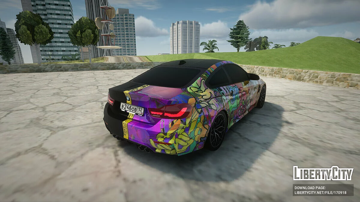 BMW M4 Two-Face / GTA San Andreas