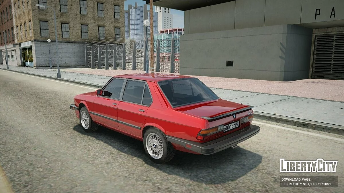 BMW M5 E28 / GTA San Andreas