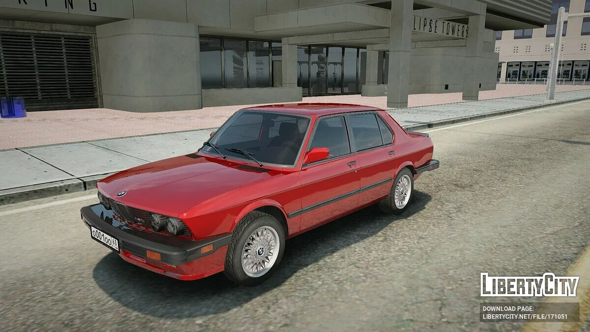 BMW M5 E28 / GTA San Andreas