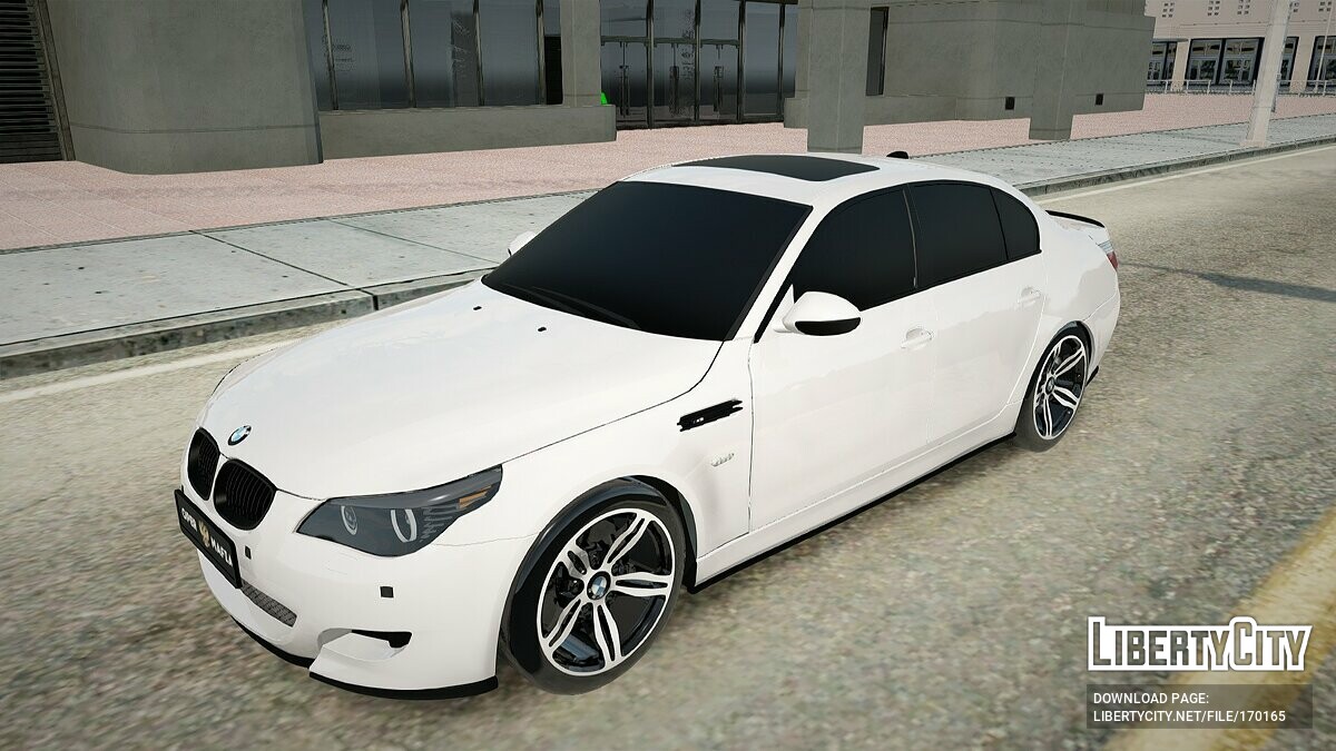 Скачать BMW M5 E60 для GTA San Andreas