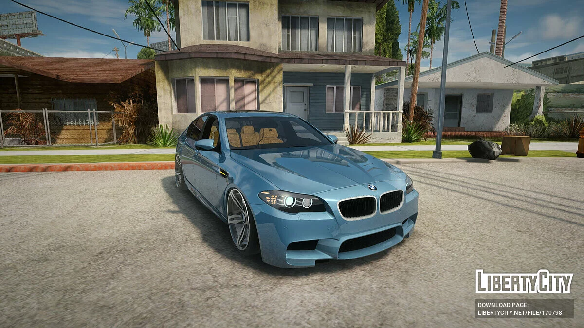 BMW M5 F10 / GTA San Andreas