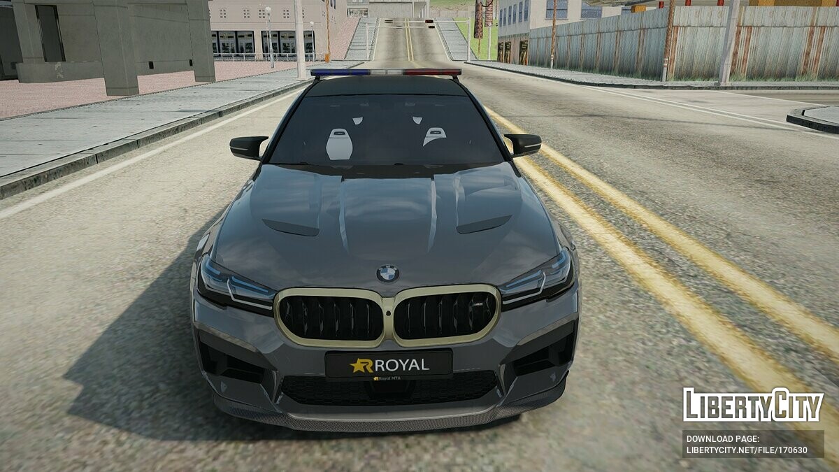 Скачать BMW M5 F90 для GTA San Andreas