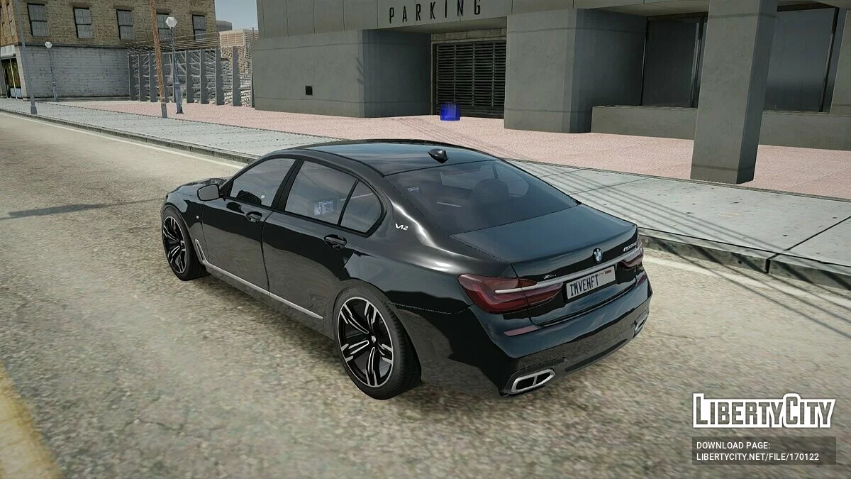 BMW M760Li XDrive G12 / GTA San Andreas