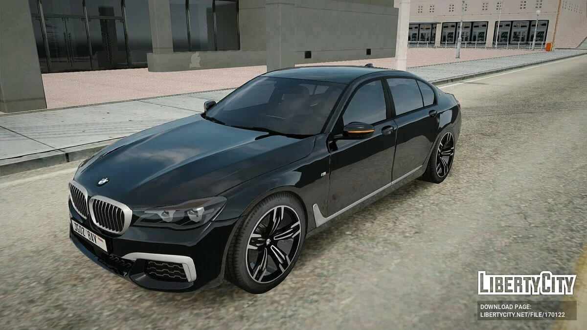 BMW M760Li XDrive G12 / GTA San Andreas