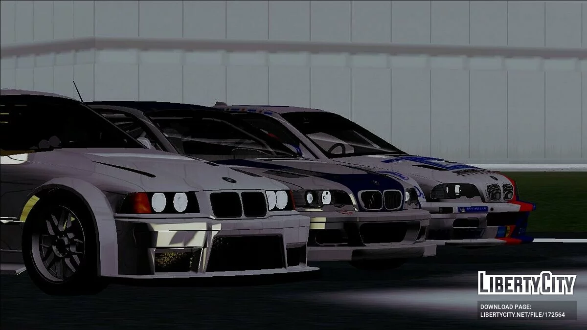 1994 BMW M3 E36 GTR RACE CAR / GTA San Andreas