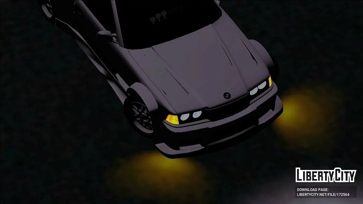 1994 BMW M3 E36 GTR RACE CAR / GTA San Andreas