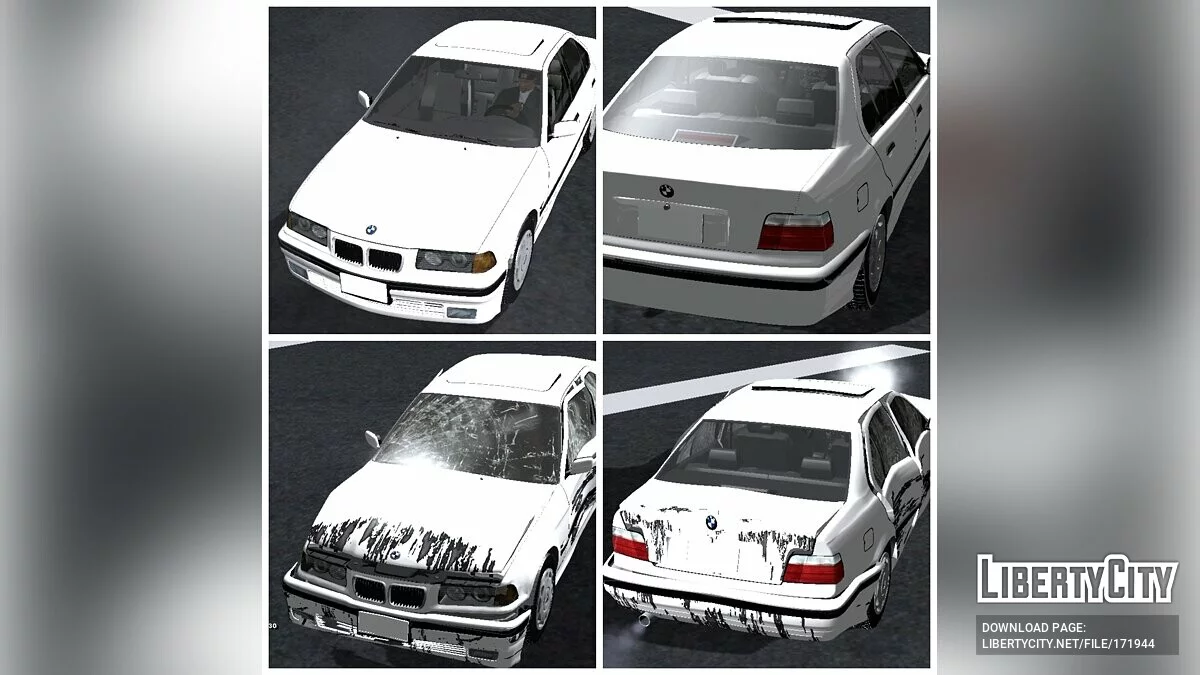 BMW 320i E36 / GTA San Andreas