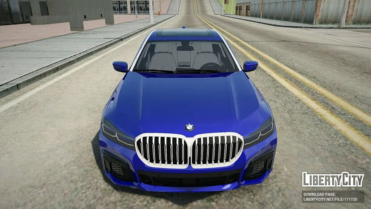 BMW M760Li XDrive G12 / GTA San Andreas