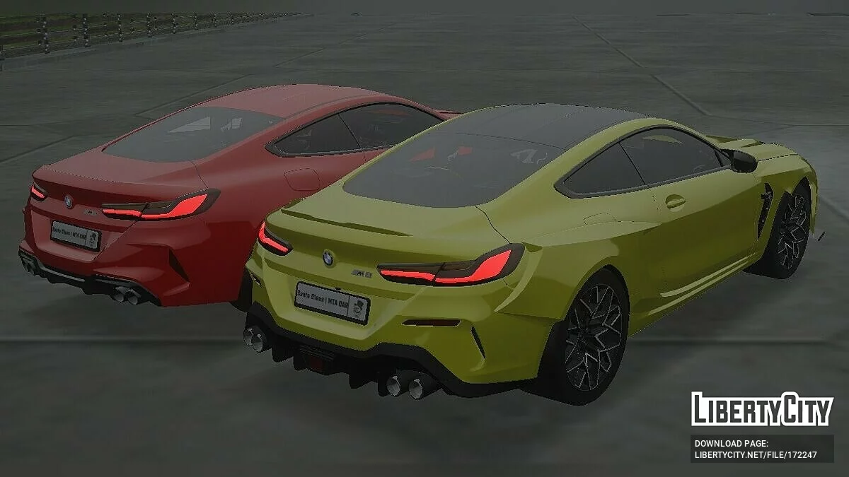 BMW M8 2020 / GTA San Andreas