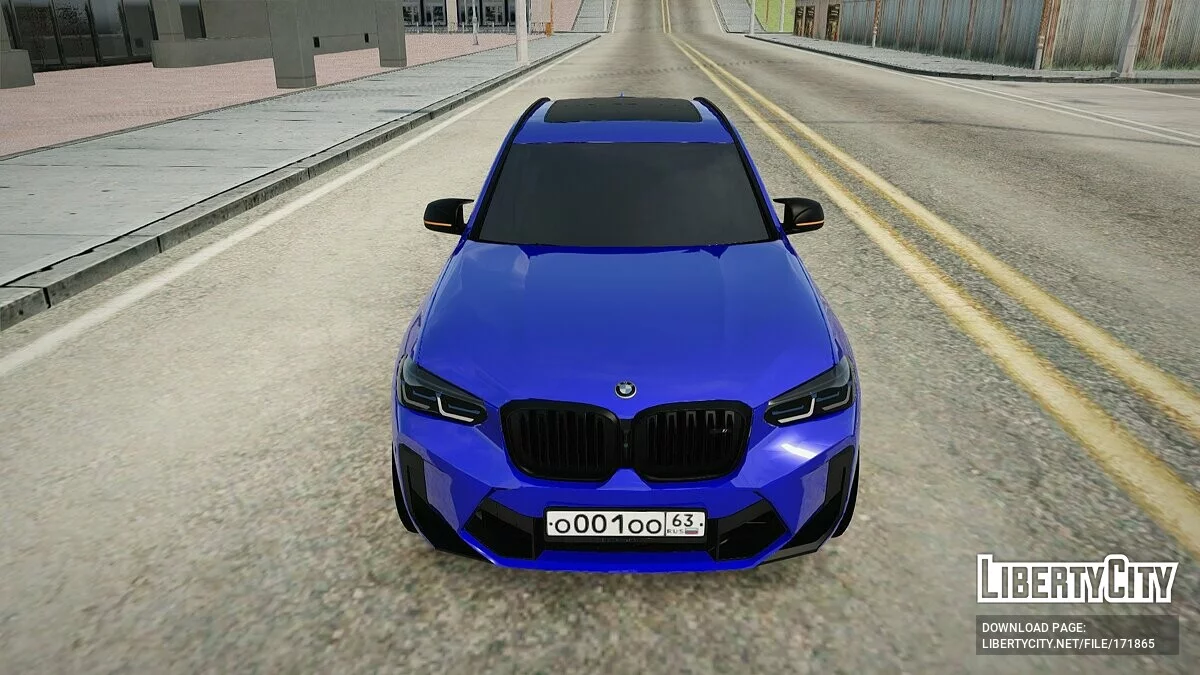 BMW X3M 2021 / GTA San Andreas