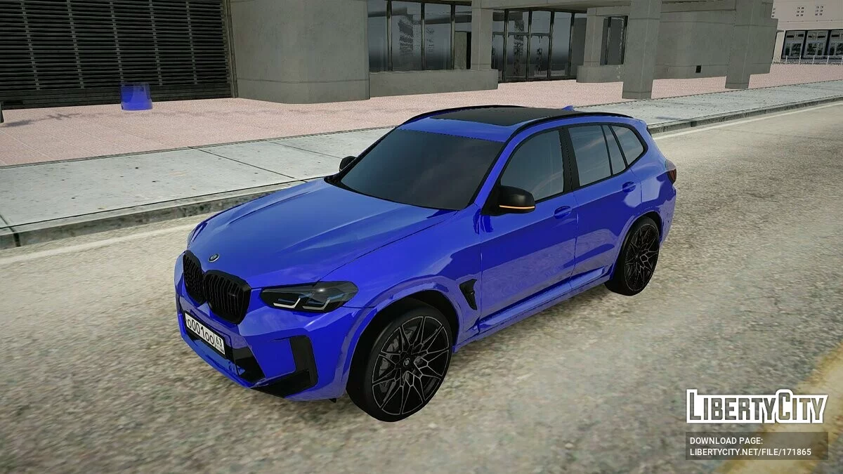 BMW X3M 2021 / GTA San Andreas