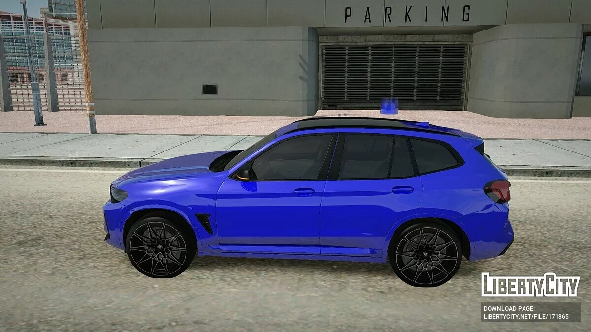 BMW X3M 2021 / GTA San Andreas