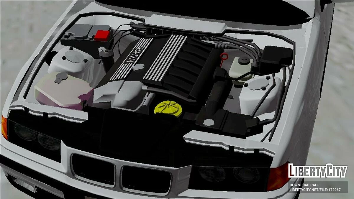 1992 BMW 320i E36 Pre-Facelift / GTA San Andreas