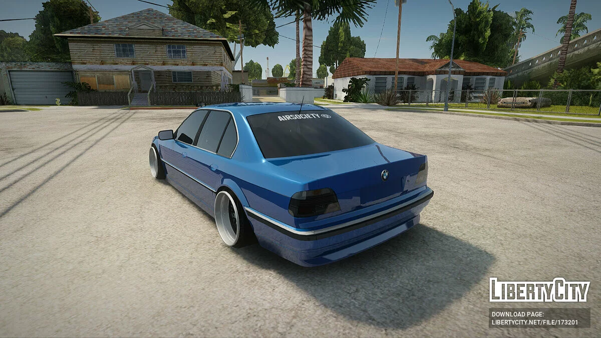 BMW 740i E38 / GTA San Andreas