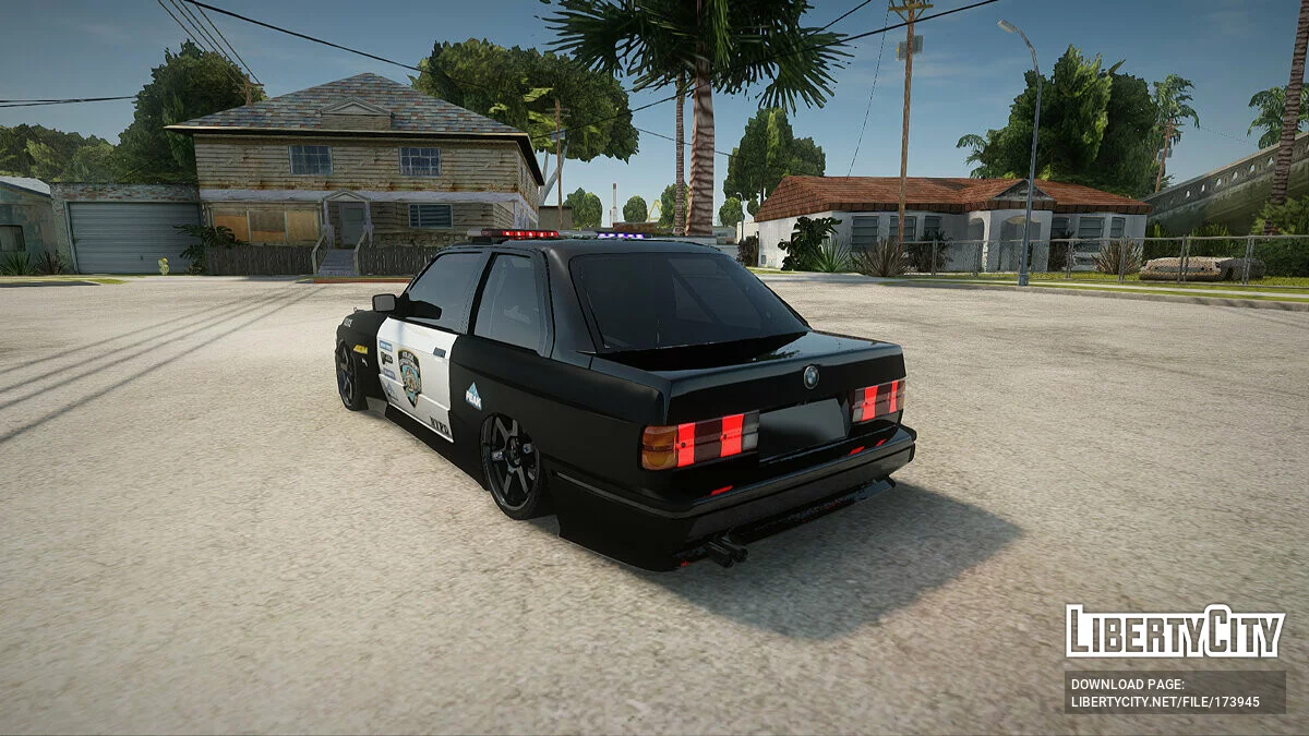 BMW E30 Police / GTA San Andreas