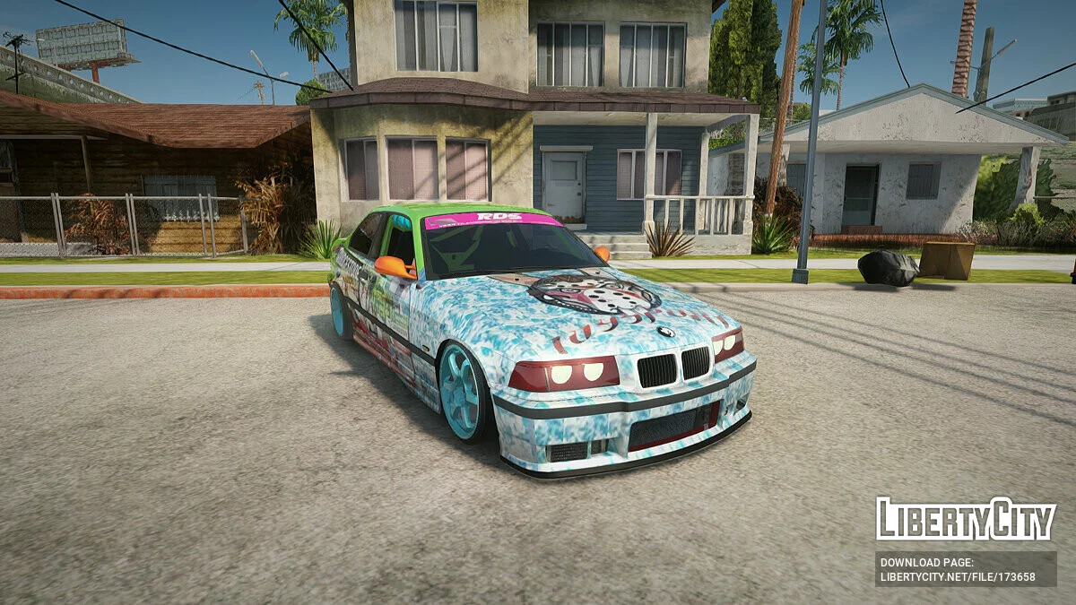 BMW E36 Bridgstone / GTA San Andreas