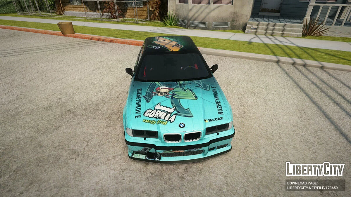 BMW M3 E36 Gorilla Energy Team / GTA San Andreas