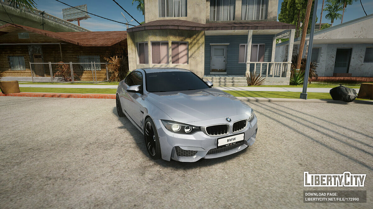 Замена bmw-m4.dff в GTA San Andreas (1 файл)