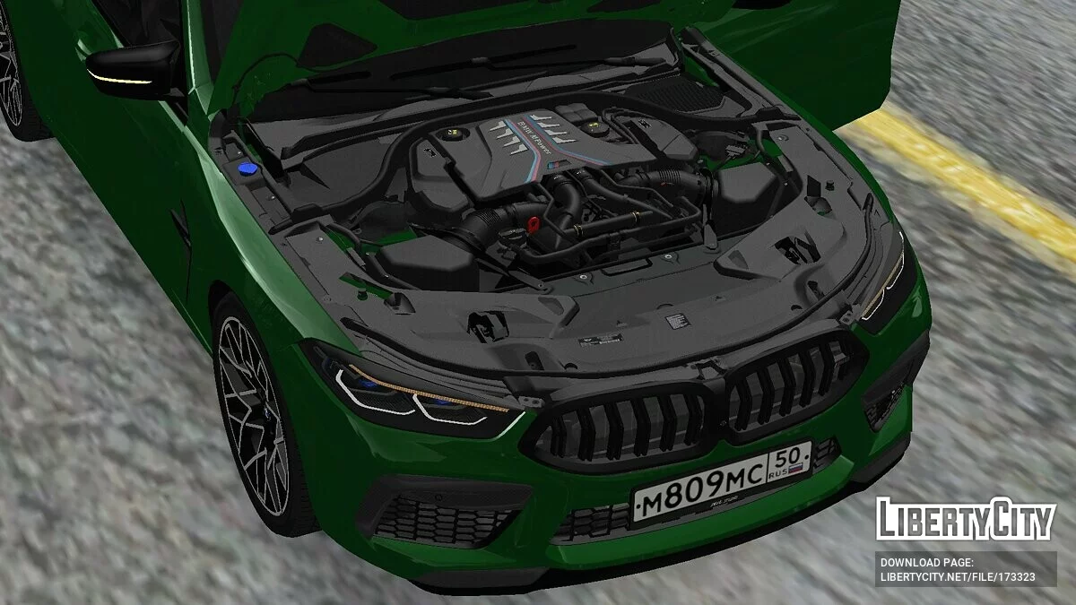 BMW M8 Grand Coupe Competition 2021 / GTA San Andreas