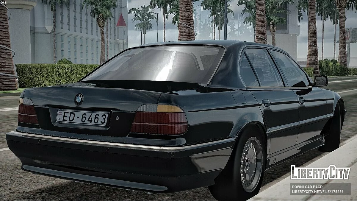 BMW 750 E38 / GTA San Andreas