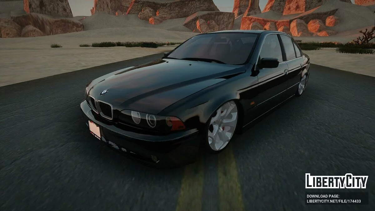 BMW E39 FIXA Com Gallop Milano / GTA San Andreas