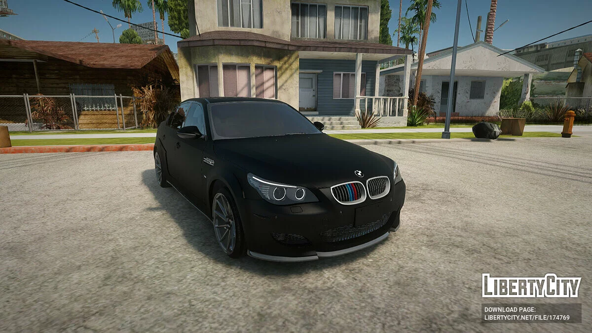BMW M5 E60 Обрывок Истории / GTA San Andreas