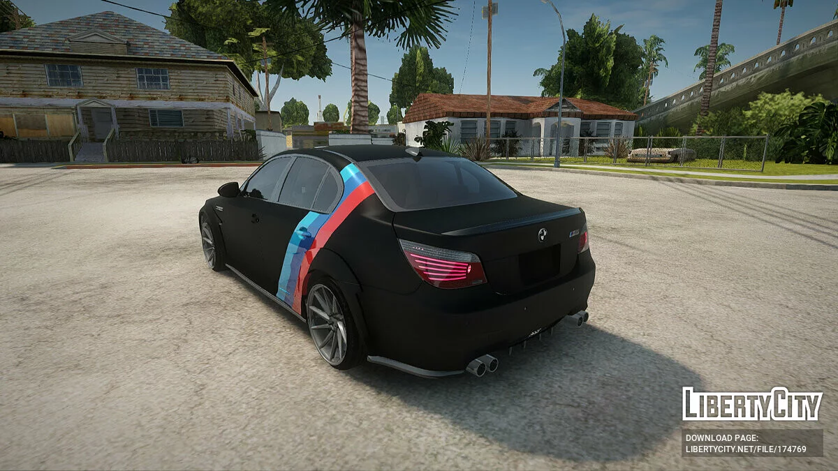 BMW M5 E60 Обрывок Истории / GTA San Andreas