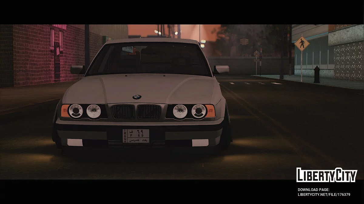 1995 BMW E34 525i Stance / GTA San Andreas